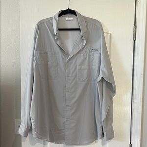 Columbia Men's Light Gray Shirt Jacket